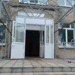 Алюминиевая дверь 900×2300 мм. GFTD50204